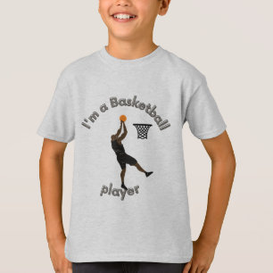Ik ben basketbalspeler t-shirt