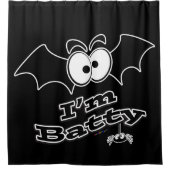 Ik ben Batty Crazy Eyes Douchegordijn (Voorkant)
