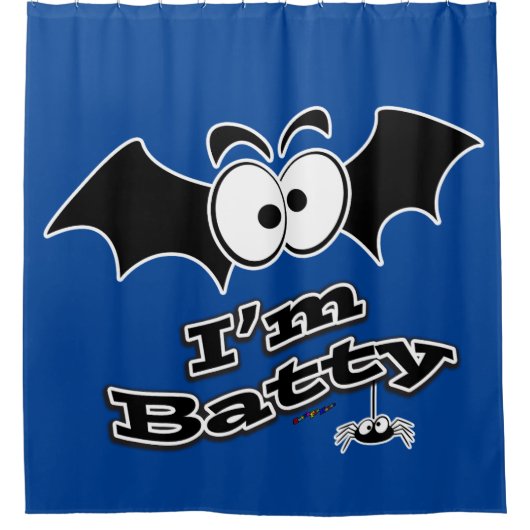 Ik ben Batty Crazy Eyes Douchegordijn (Voorkant)