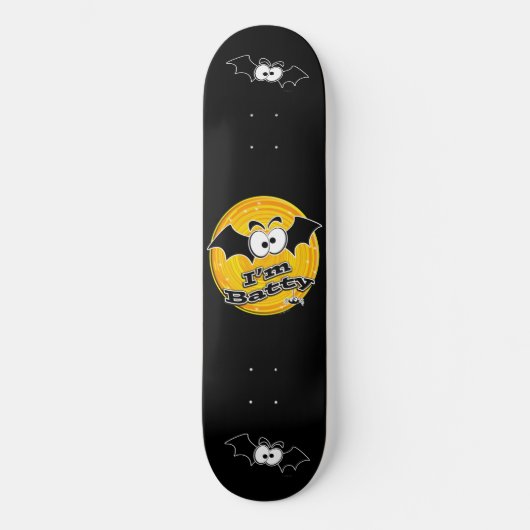 Ik ben Batty Crazy Eyes Persoonlijk Skateboard (Voorkant)