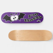 Ik ben Batty Crazy Eyes Persoonlijk Skateboard (Horizontaal)