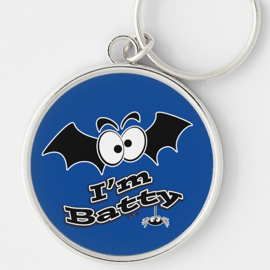 Ik ben Batty Crazy Eyes Sleutelhanger (Voorkant)
