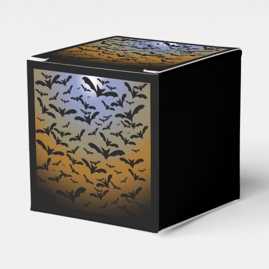 Ik ben Batty gegaan voor Black Bats & Moonlight Bedankdoosjes (Voorkant Zijde)