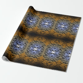 Ik ben Batty gegaan voor Black Bats &  Moonlight Cadeaupapier