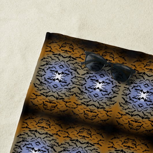 Ik ben Batty gegaan voor Black Bats &  Moonlight Strandlaken (In situ)