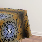 Ik ben Batty gegaan voor Black Bats & Moonlight Tafelkleed (Voorbeeld)