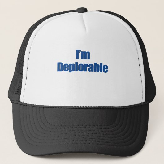 Ik ben bedroefd trucker pet (Voorkant)