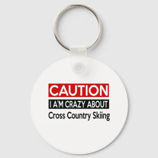 IK BEN BEKEKEN OVER DE KROSS LAND SKIING SLEUTELHANGER
