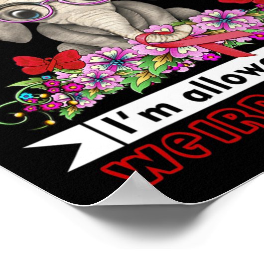 Ik ben bekend met sikkelcelanemie poster (Hoek)