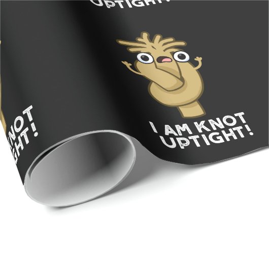 Ik ben bekend om de schimmelloze pun Dark BG Cadeaupapier (Rol Hoek)