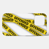 Ik ben beledigd politie tape niet kruisen Case-Mate iPhone case (Achterkant (horizontaal))