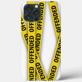 Ik ben beledigd politie tape niet kruisen Case-Mate iPhone case (Achterkant)