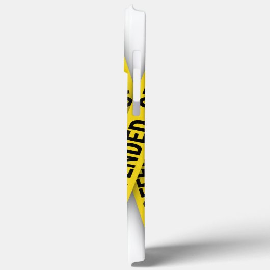 Ik ben beledigd politie tape niet kruisen Case-Mate iPhone case (Achterkant / Links)