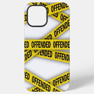 Ik ben beledigd politie tape niet kruisen iPhone 12 pro max hoesje