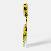 Ik ben beledigd politie tape niet kruisen iPhone hoesje (Rechterkant)