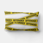 Ik ben beledigd politie tape niet kruisen kussen (Achterkant)