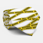 Ik ben beledigd politie tape niet kruisen stropdas (Opgerold)