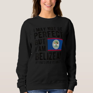 Ik ben Belizean Flag Belize Heritage Belizean Root Trui