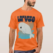 Ik ben beluga in jou t-shirt (Voorkant)