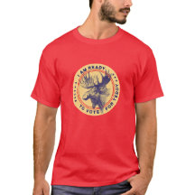 IK BEN BEREID OM VOOR TEDDY (Roosevelt) T-Shirt TE