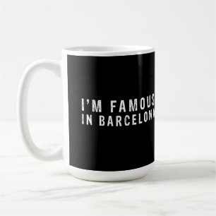 Ik ben beroemd in Barcelona Koffiemok
