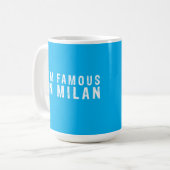 Ik ben beroemd in Milaan Koffiemok (Voorkant links)