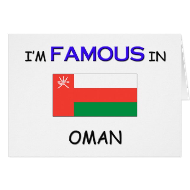 Ik ben beroemd in OMAN (Voorkant Horizontaal)