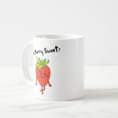 Ik ben Berry Sweet. - Funny Fruit Pun Koffiemok (Voorkant links)