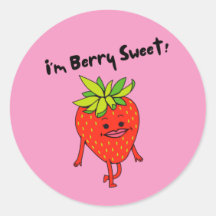 Ik ben Berry Sweet. - Funny Fruit Pun