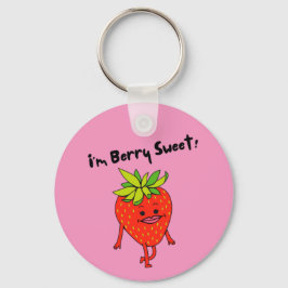 Ik ben Berry Sweet. - Funny Fruit Pun Sleutelhanger