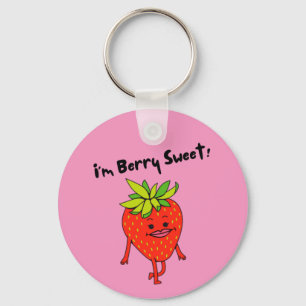 Ik ben Berry Sweet. - Funny Fruit Pun Sleutelhanger