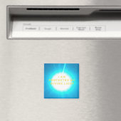 IK BEN BESCHERMD DOOR GODDELIJKE LICHTBEVESTIGINGS MAGNEET (Insitu (Vaatwasser))