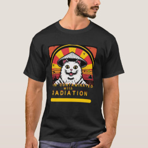 Ik ben besmet met radioactieve ironische Japanse C T-shirt