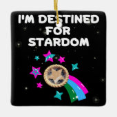 Ik ben bestemd voor Stardom Keramisch Ornament (Voorkant)