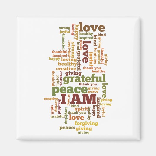 Ik ben bevestigend magneet (Voorkant)