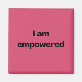 Ik ben bevoegd magneet