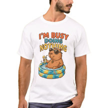 Ik ben bezig met niets grappig capybara