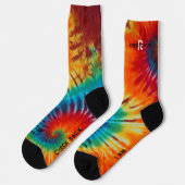 Ik ben Bezige Tie Dye Sokken (Links)