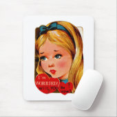 Ik ben bezorgd..Ben je van mij? Muismat (Met muis)