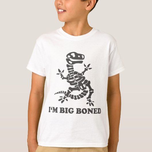Ik ben Big Boned T-shirt (Voorkant)