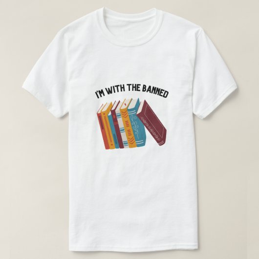 Ik ben bij Banned T-shirt (Design voorkant)