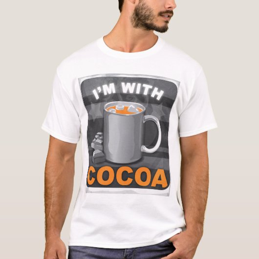 Ik ben bij Cocoa T-shirt (Voorkant)