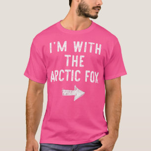 Ik ben bij de Arctic Fox Halloween match T-shirt