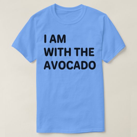 IK BEN BIJ DE AVOCADO 10 T-SHIRT (Design voorkant)