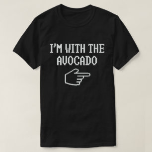 Ik ben bij de Avocado die Halloween Costume aanpas T-shirt