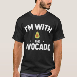 Ik ben bij de Avocado grappig. T-shirt