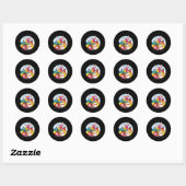 Ik ben bij de band Archie Comics Ronde Sticker (Vel)