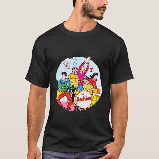 Ik ben bij de band Archie Comics T-shirt (Voorkant)