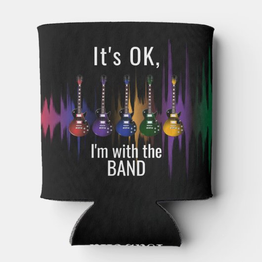 Ik ben bij de Band. Blikjeskoeler (Achterkant)