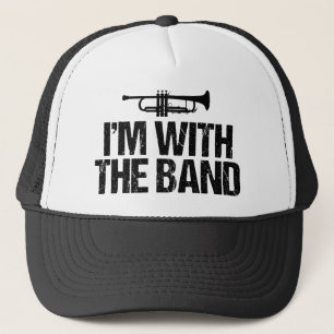 Ik ben bij de Band Funny Trumpet Trucker Pet